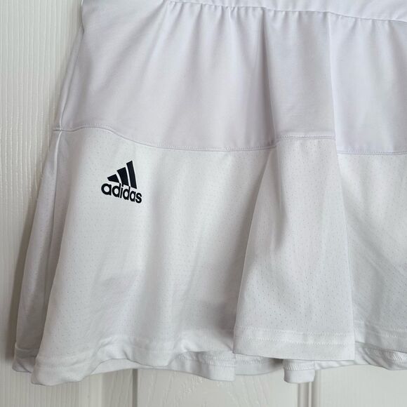 Adidas Women’s Match White Tennis Skirt Skort - Picture 4 of 9